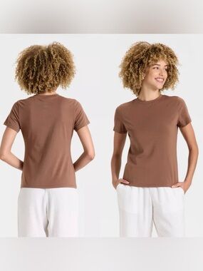 A New Day - Brown Short Sleeve Shirt (7KL29Z)